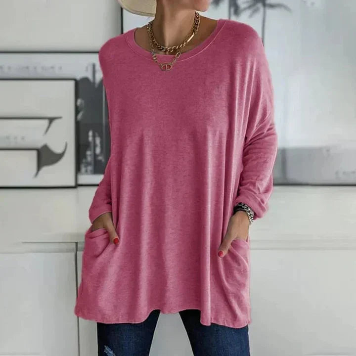 Georgia Cosy Oversized Long Sleeve Top