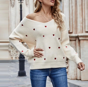 Althea Heart Sweater