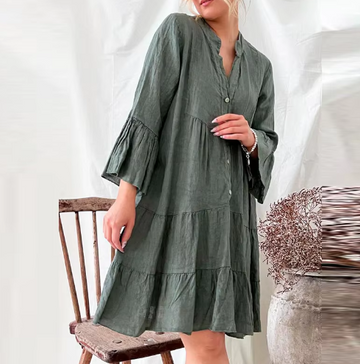 Raquel Linen Dress