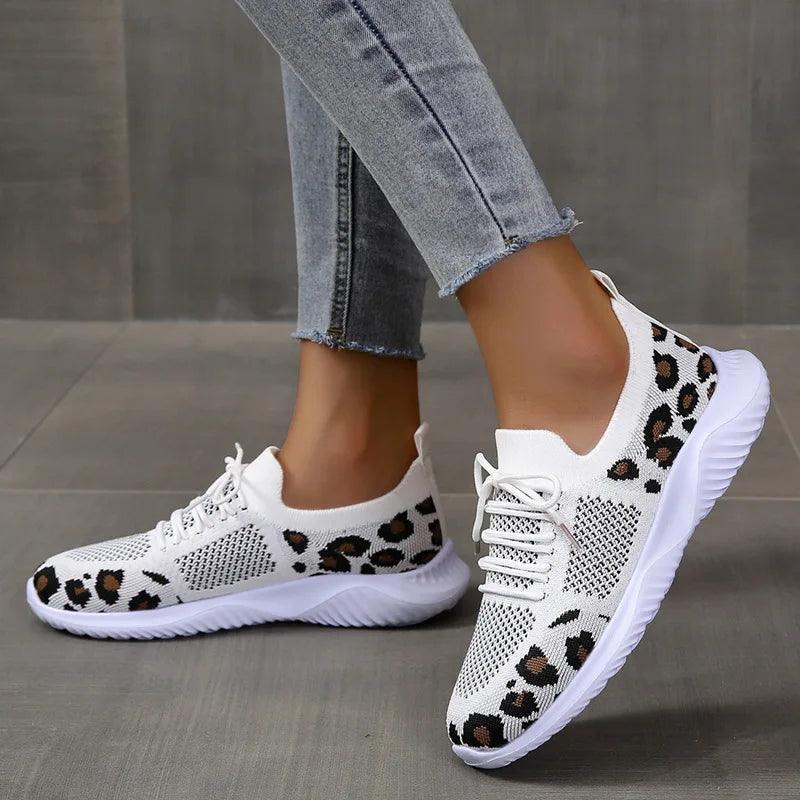 Zina Leopard Sneakers